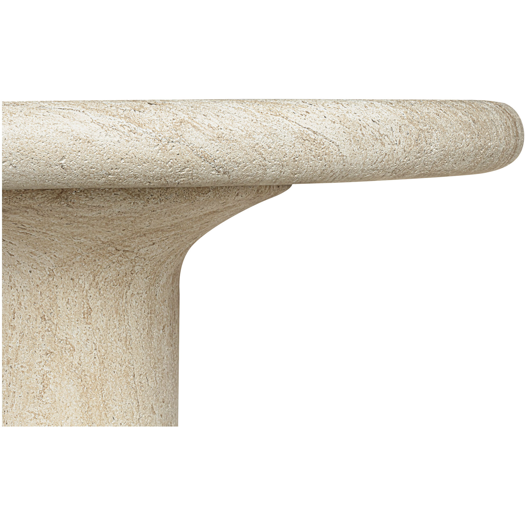 Warby 78 X 42 inch Beige Outdoor Dining Table